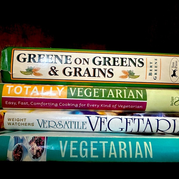 4 Vegetarian Cookbooks - Picture 1 of 9